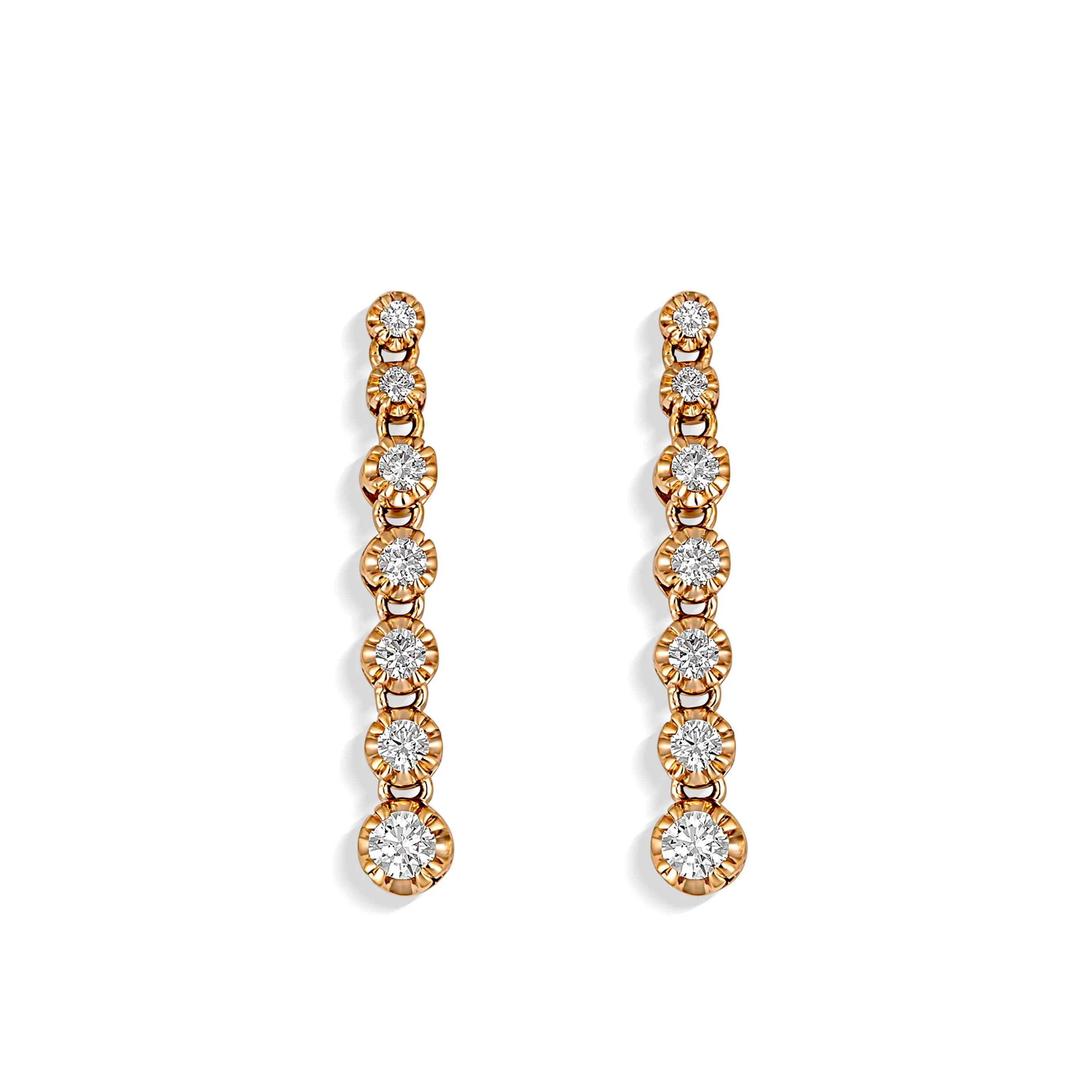 Allure Drop Earrings | White Gold - Image 9