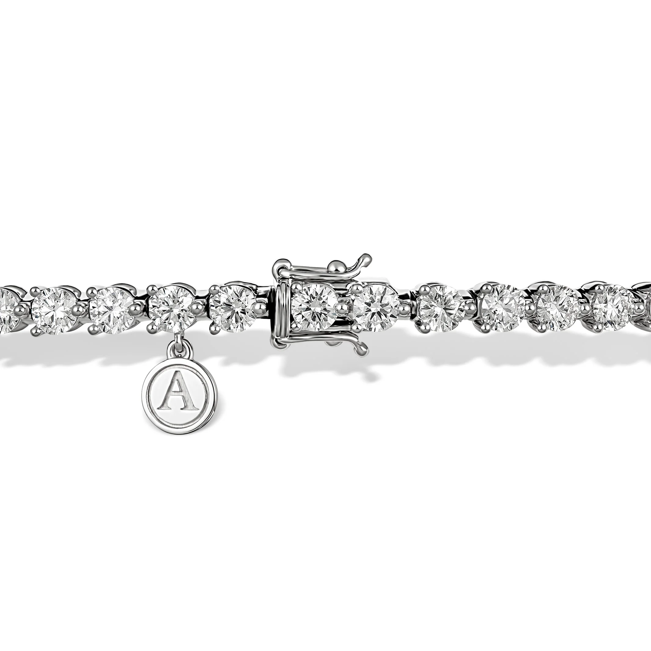 Nadia Aura Tennis Bracelet 5.70ct - 6.30ct | White Gold - Image 3