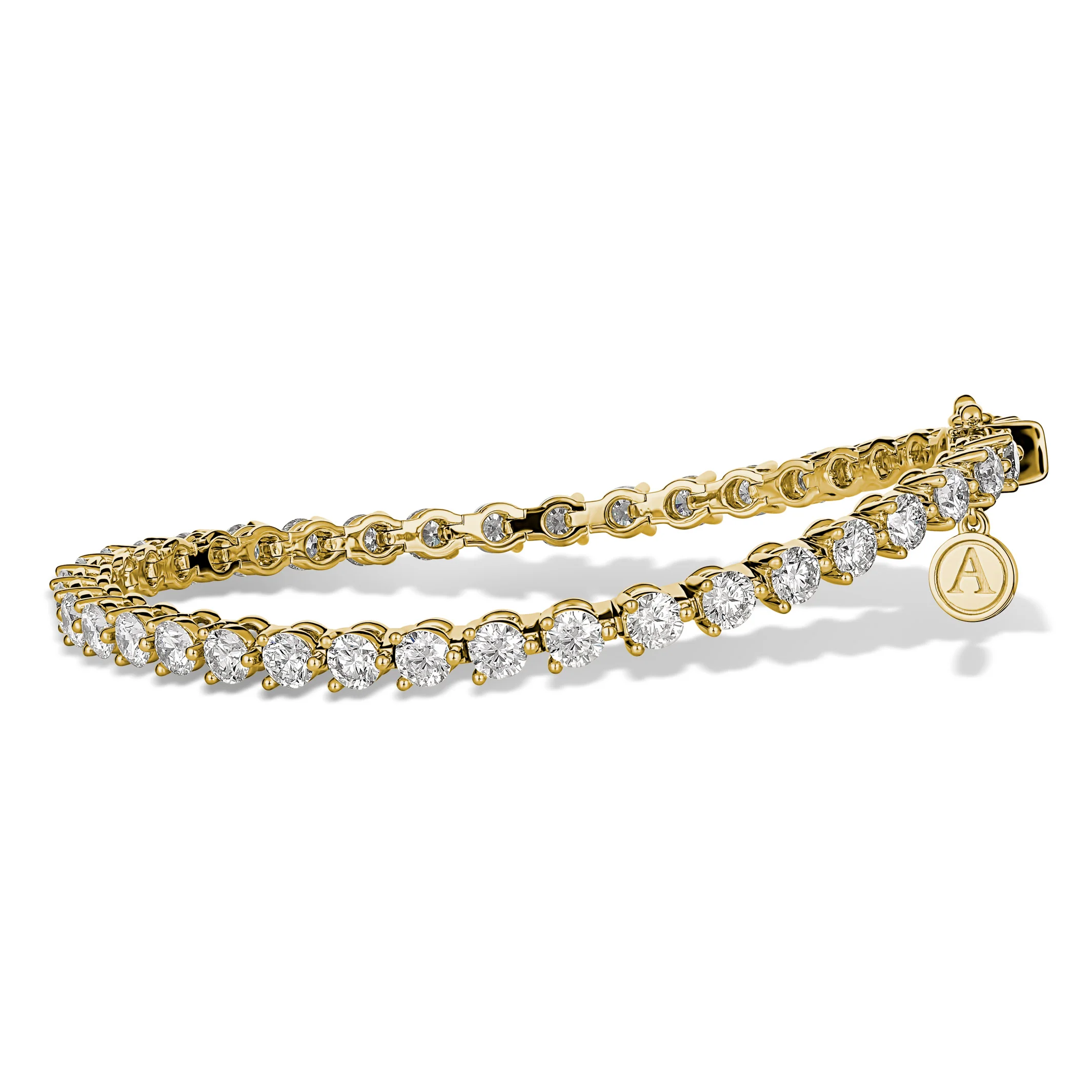 Nadia Aura Tennis Bracelet 5.70ct - 6.30ct | White Gold - Image 4