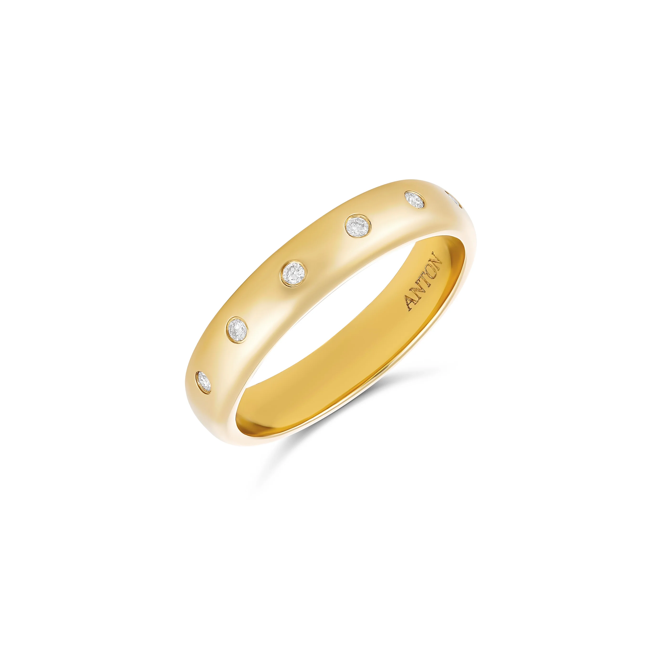 Capri Dreaming® Pebble Large Diamond Ring | 18K Yellow Gold - Image 2