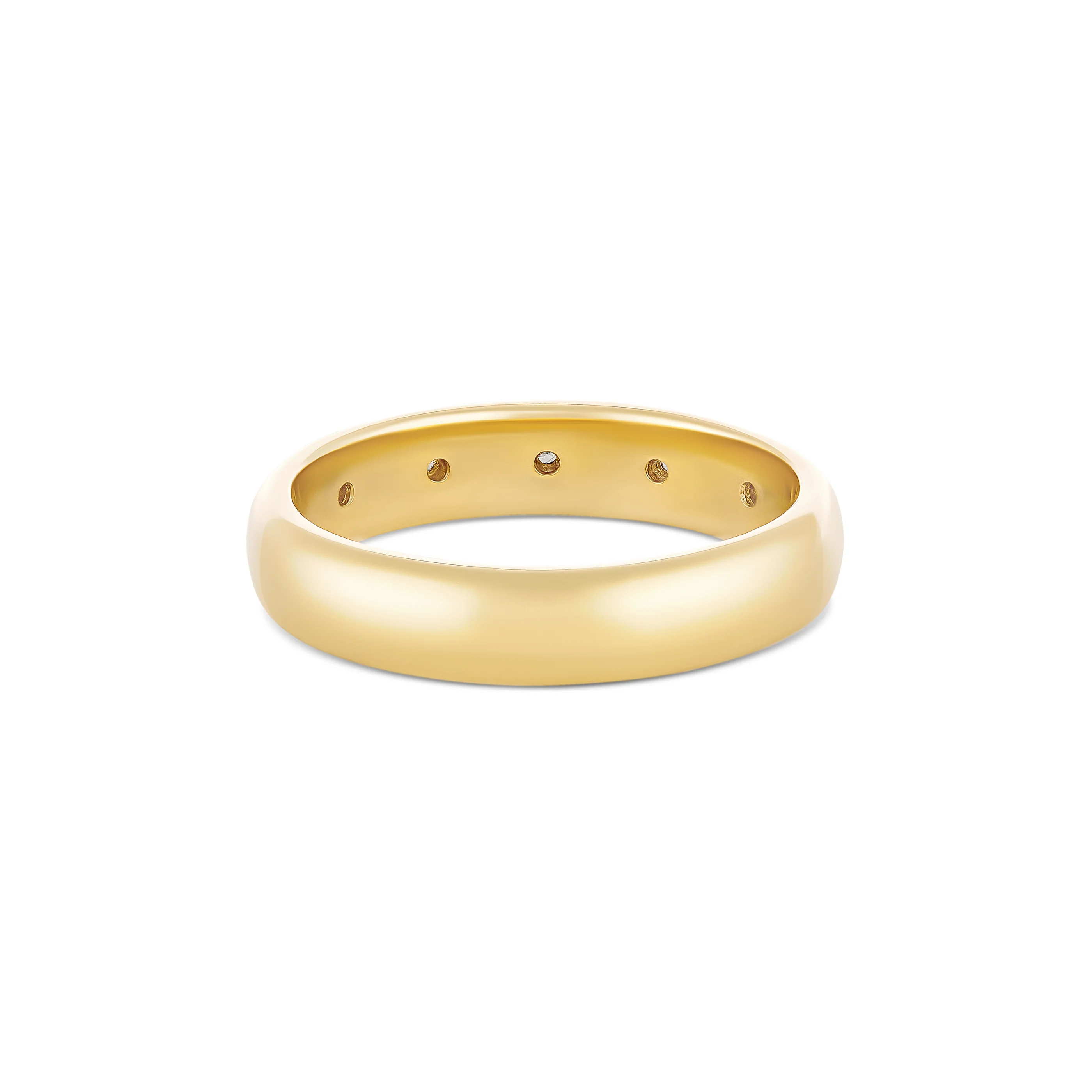 Capri Dreaming® Pebble Large Diamond Ring | 18K Yellow Gold - Image 3