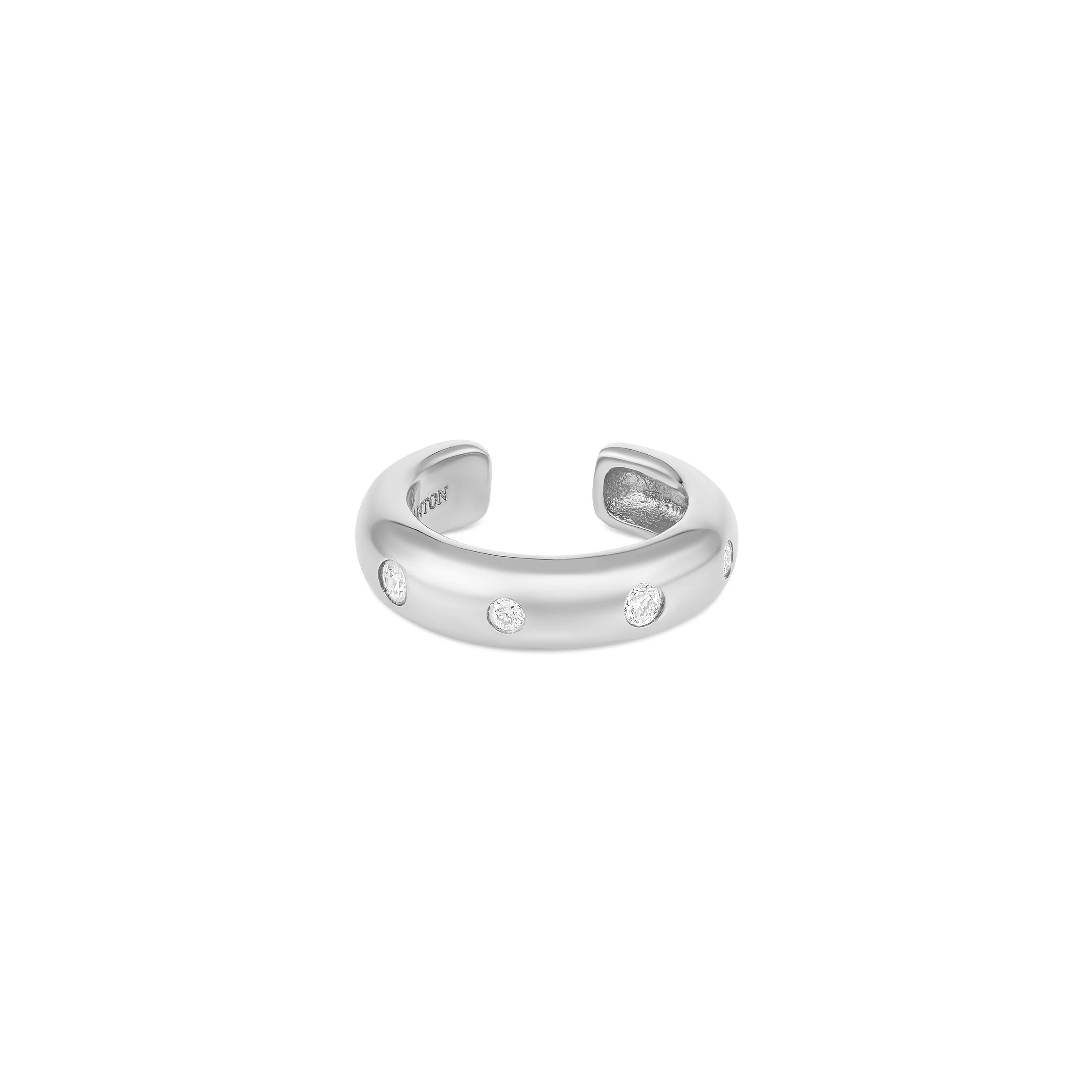 Capri Dreaming® Pebble Ear Cuff Small | Yellow Gold - Image 11