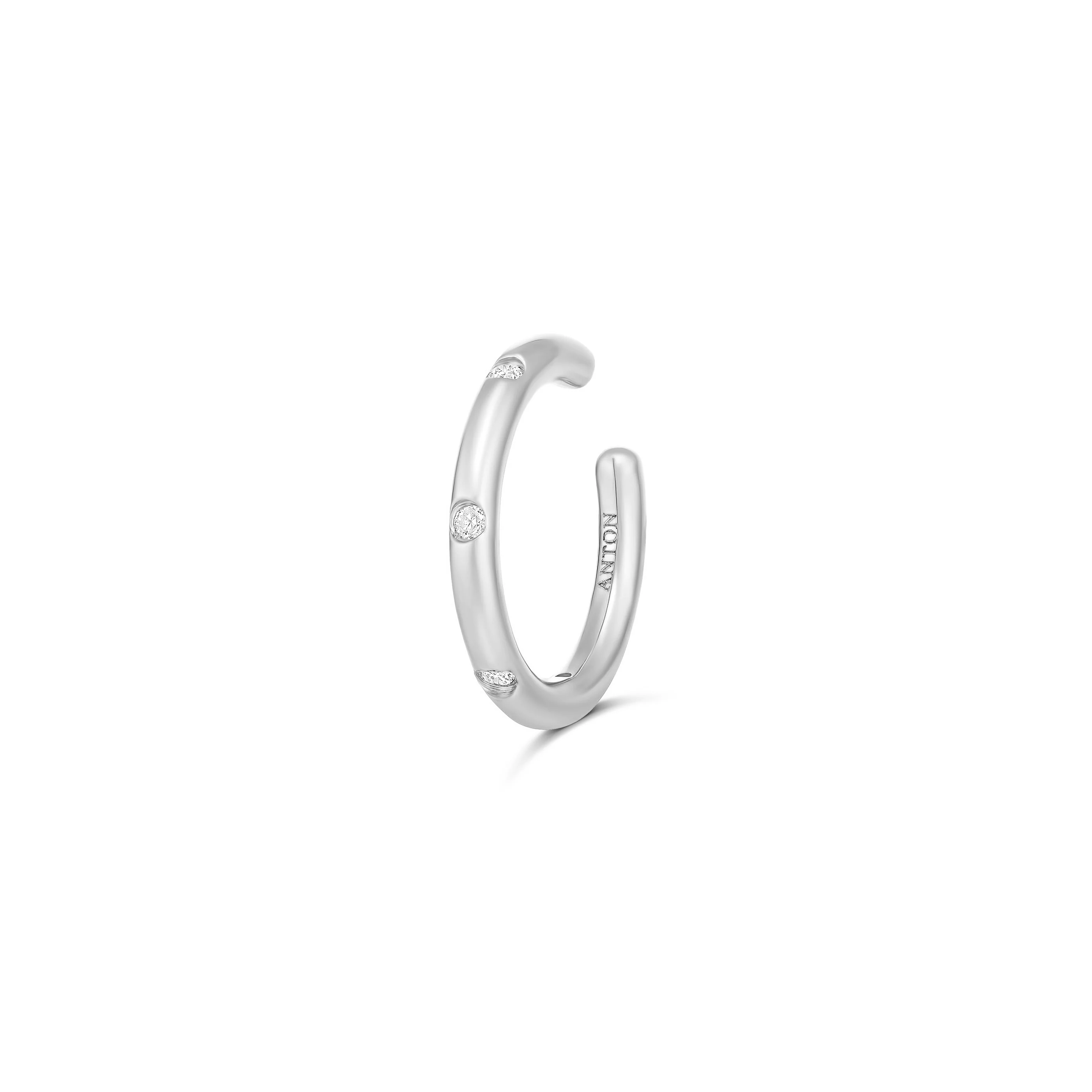 Capri Dreaming® Pebble Ear Cuff Small | Yellow Gold - Image 5