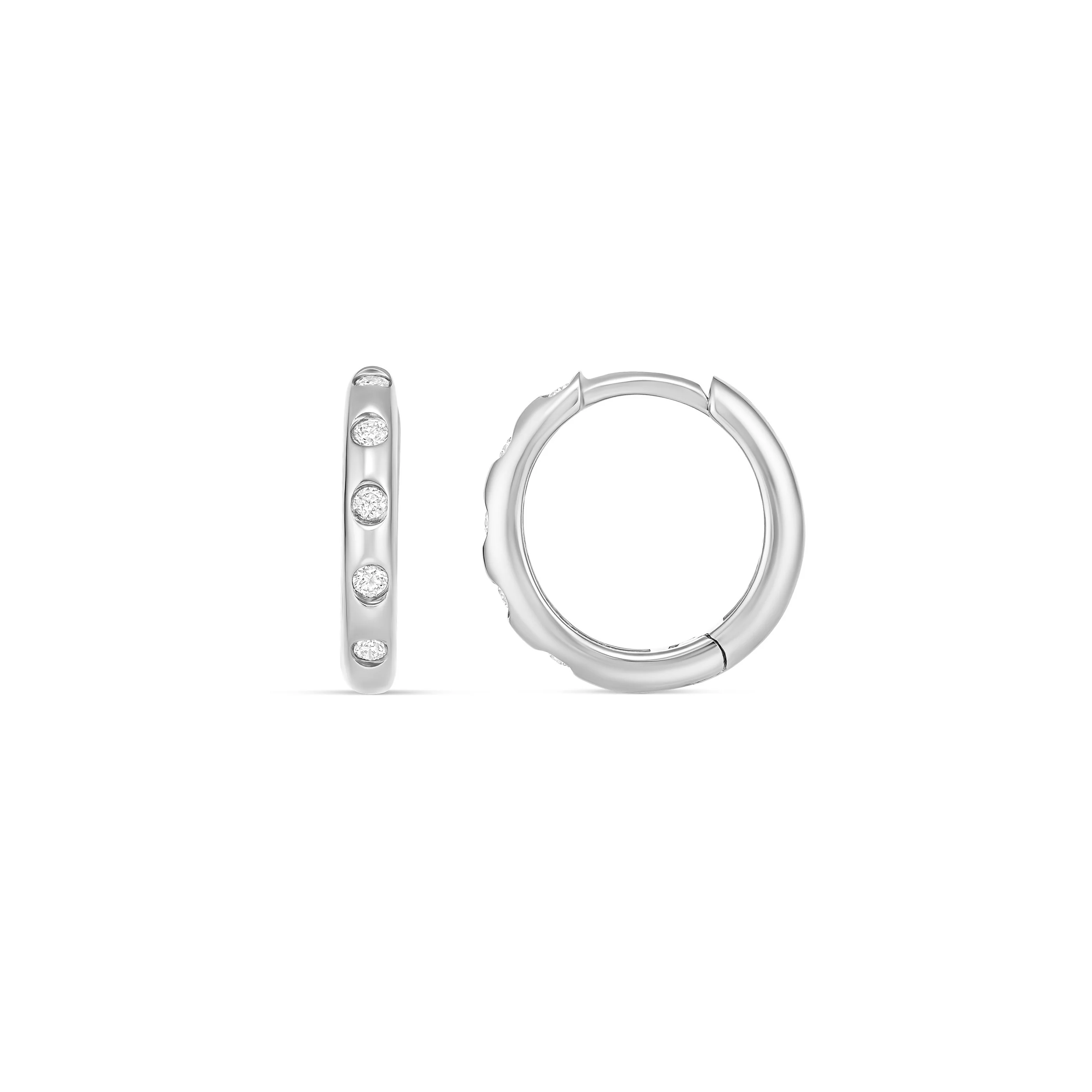 Capri Dreaming® Pebble Huggies Large | Yellow Gold - Image 15