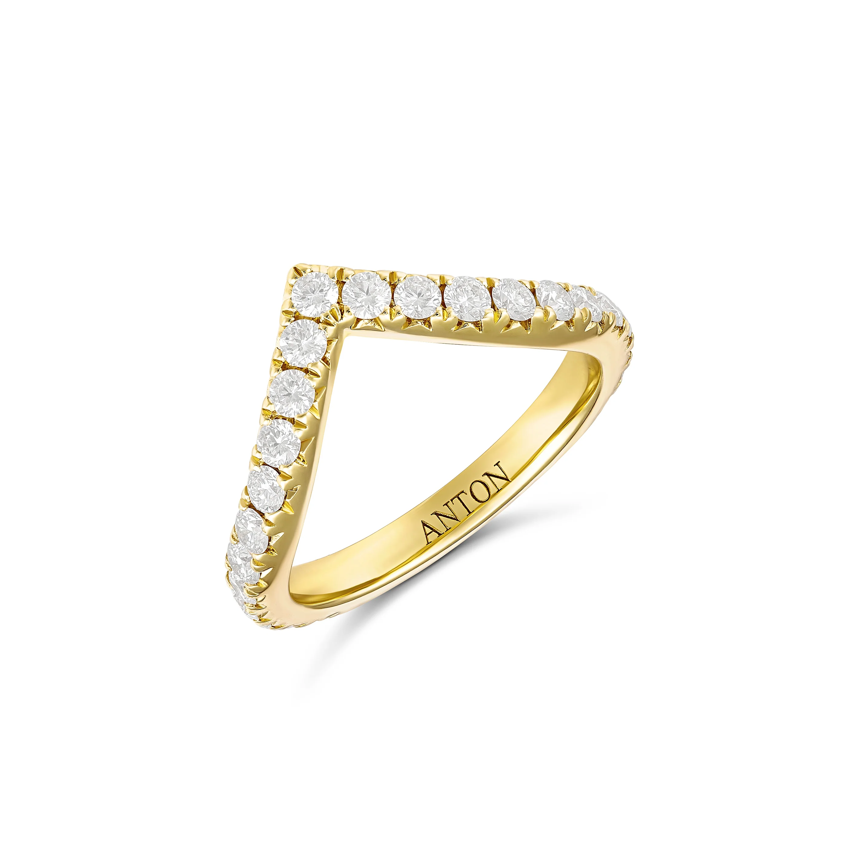 Capri Dreaming® Summit Diamond Ring Large | 18K Yellow Gold - Image 4
