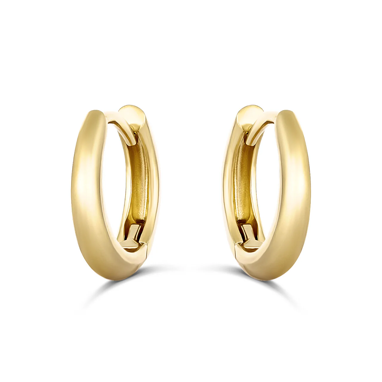 Capri Dreaming® Solid Hoops 12mm | Yellow Gold - Image 3
