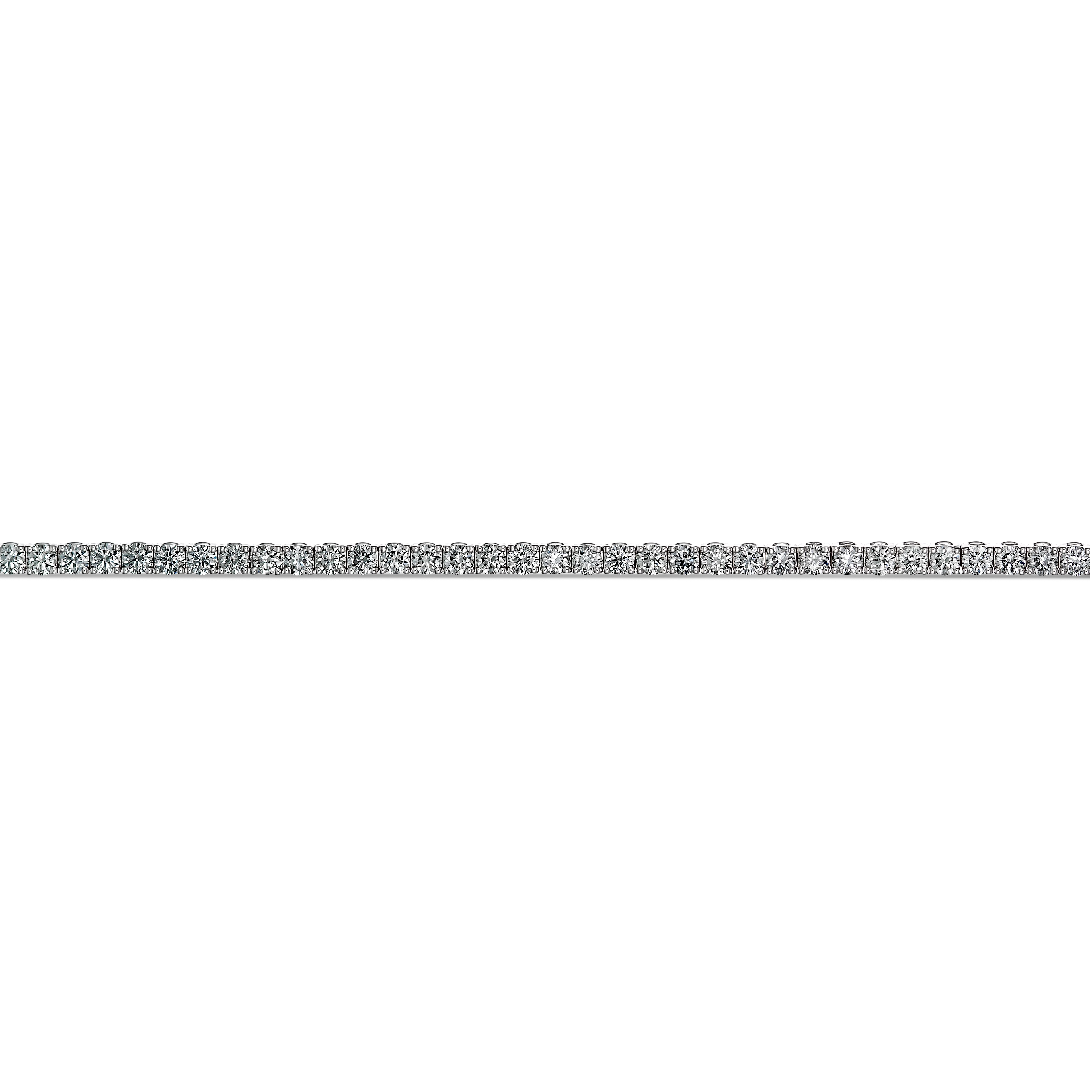 Classic Tennis Bracelet 1.68ct - 1.90ct | White Gold - Image 3