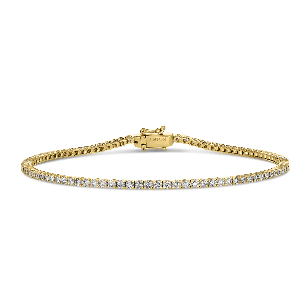 Classic Tennis Bracelet 1.68ct - 1.90ct | White Gold - Image 4
