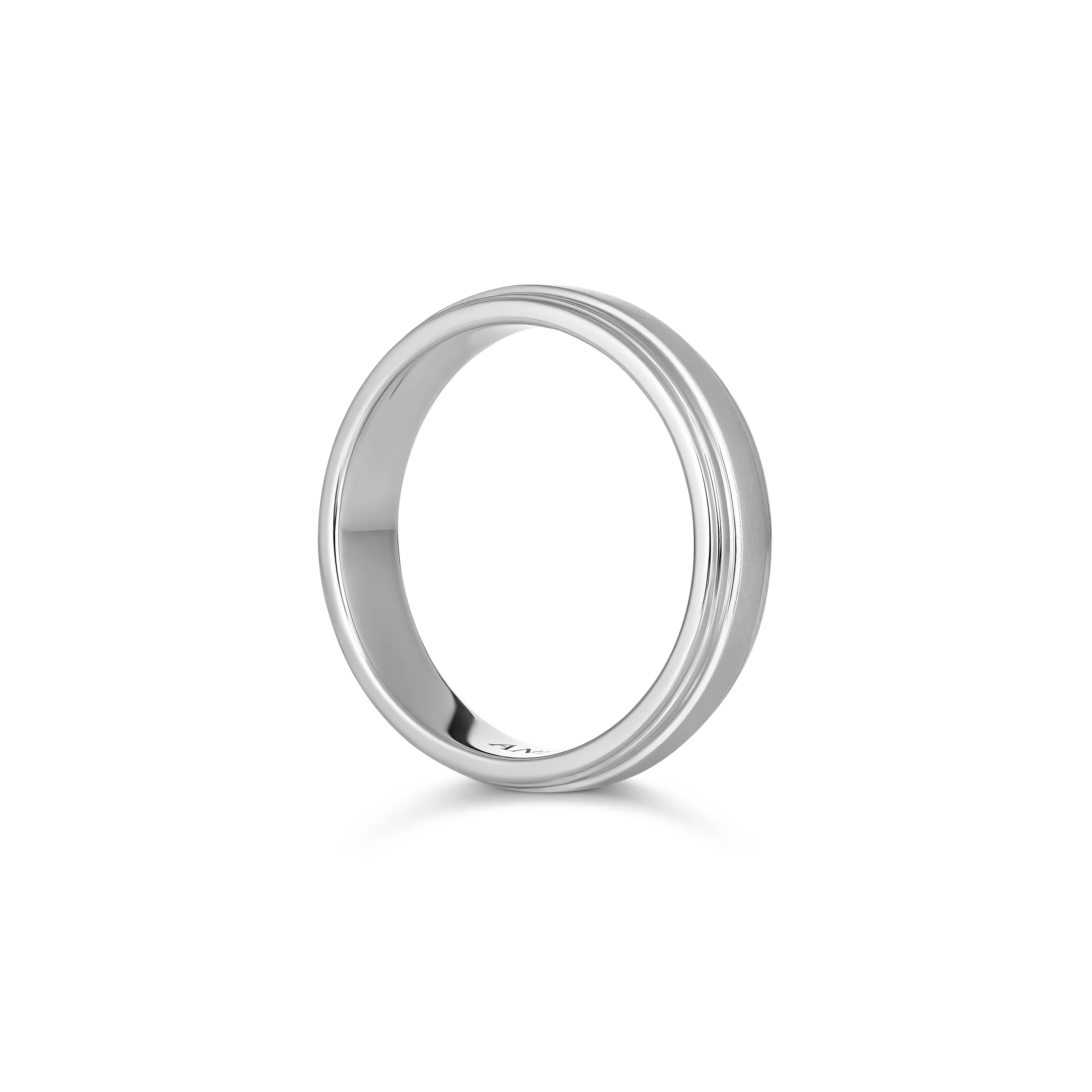 Eternal Men's Wedding Ring | White Gold - Image 2