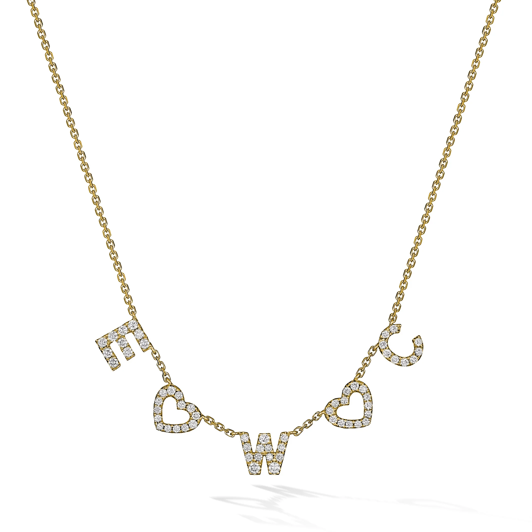 Personalised Pendant Necklace | Yellow Gold - Image 22