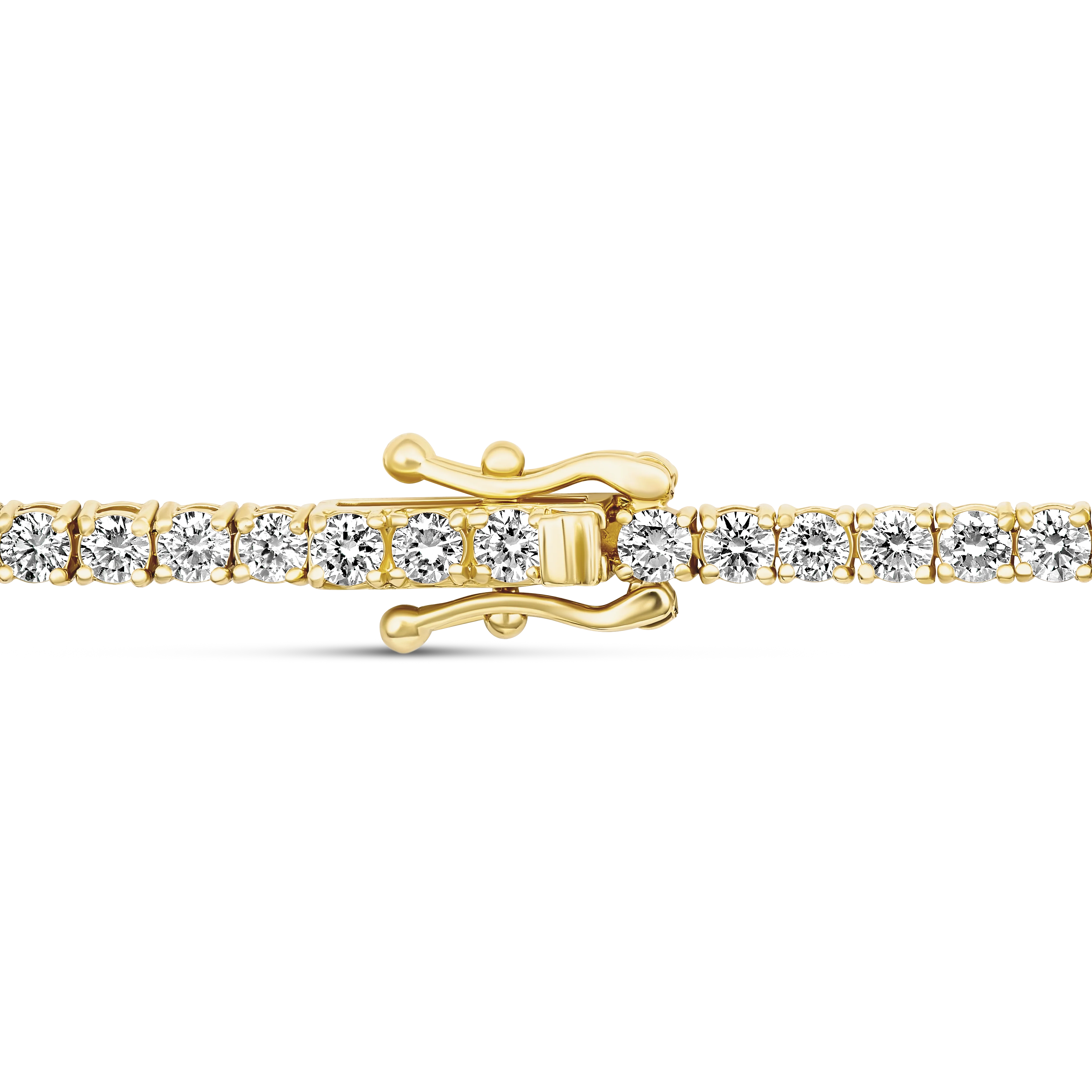 Promotional Finds Classic 3.15ct Natural Diamond Tennis Bracelet | 18K White Gold - Image 4