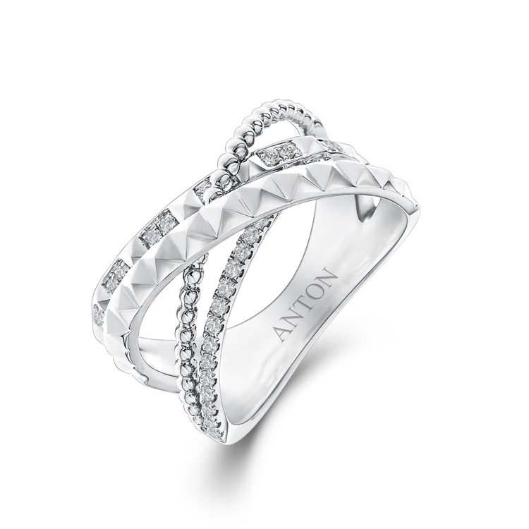 R.08® Orbit Ring | White Gold - Image 3